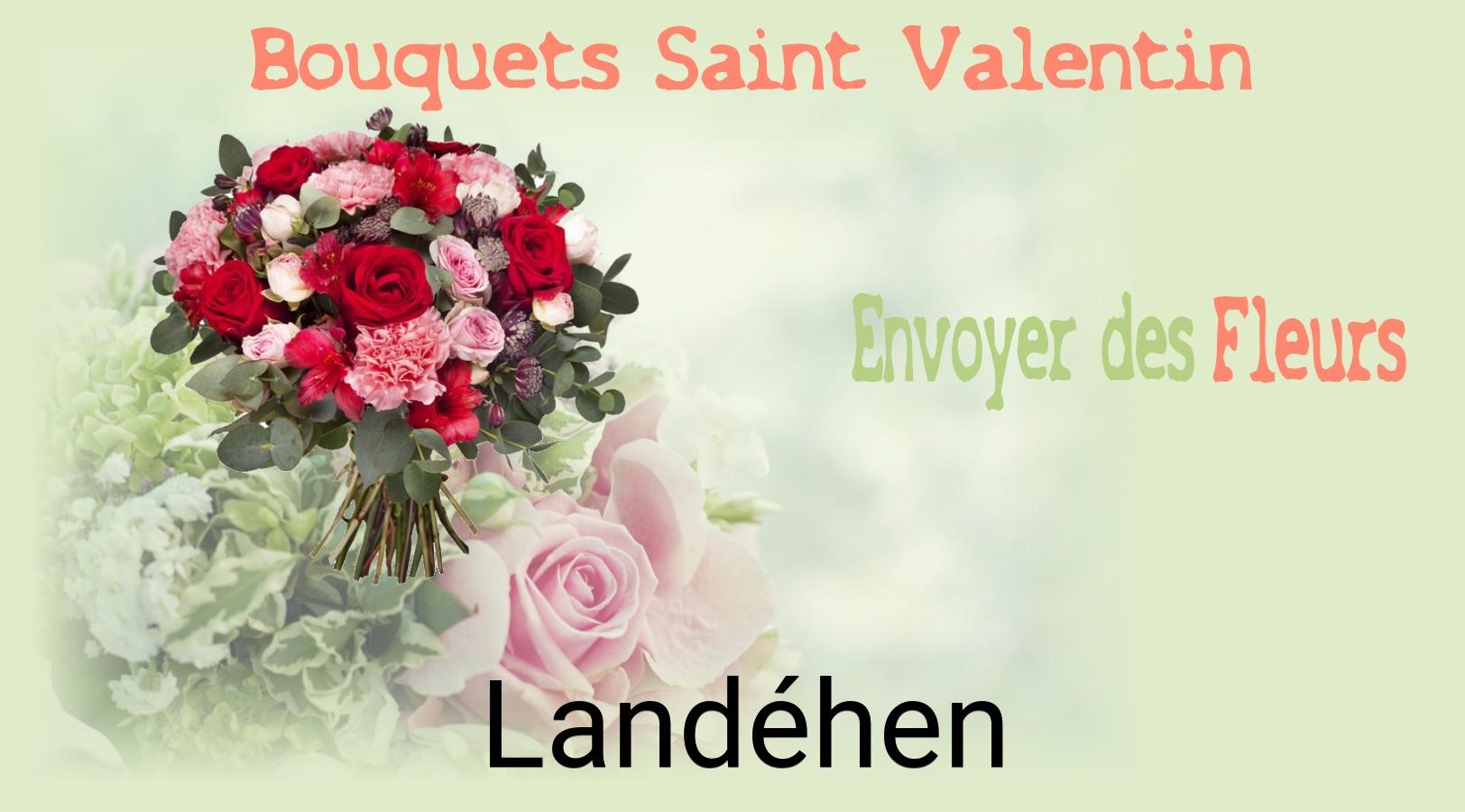 Roses de Saint-Valentin livrées à Landéhen